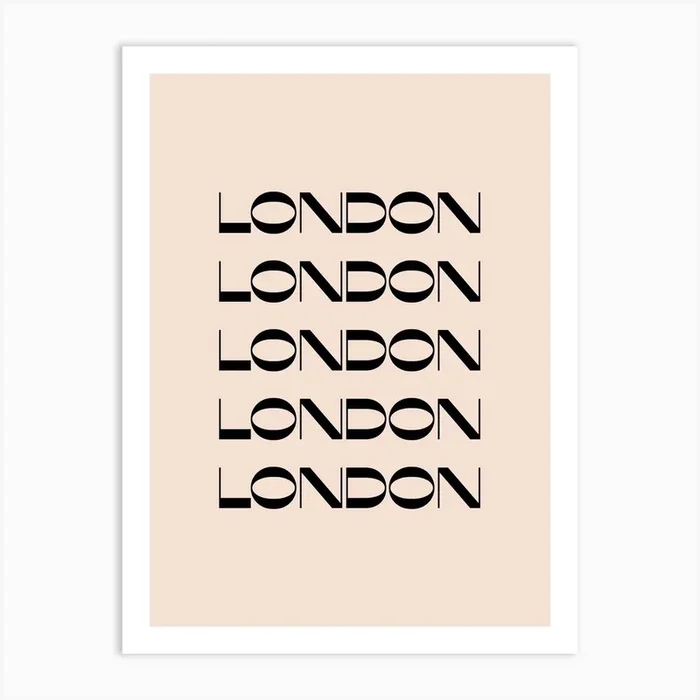 London Art Print by Krone Kern