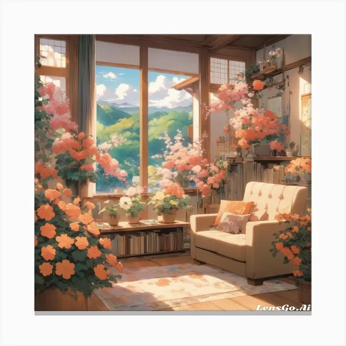 Love Home Canvas Print by uroabdo