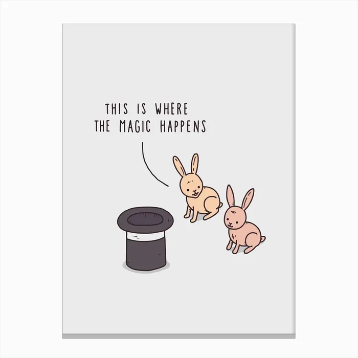 Magic Canvas Print by Jaco Haasbroek