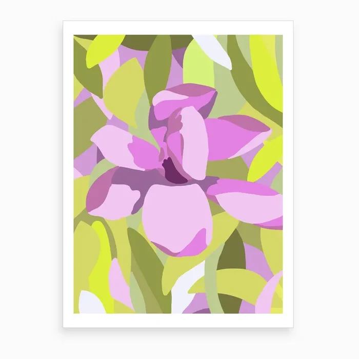 Magnolia Art Print by Laura Douglas