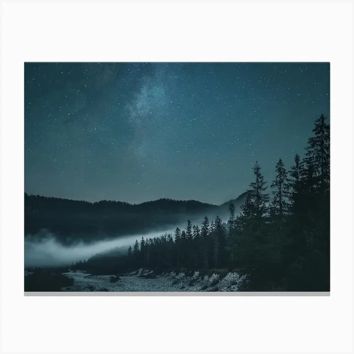 Mania Landscapes Raw 11 Karwendel (Austria) Canvas Print by Mania Print Collection