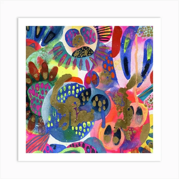 Mariam 2 Art PrintMM by Maria Montiel