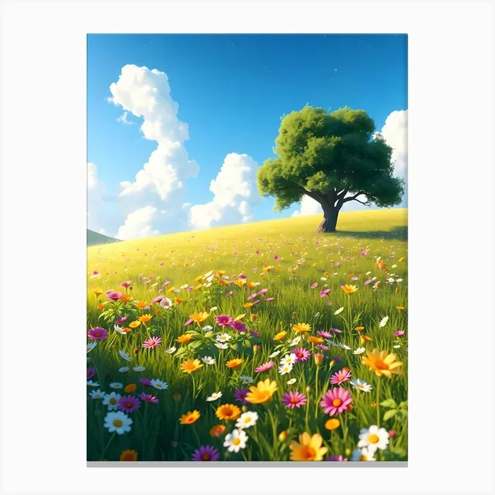 Meadow Canvas Print by Artistry Innovare