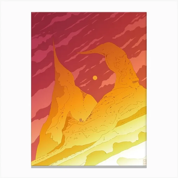 Melt Canvas Print by Marty Millar