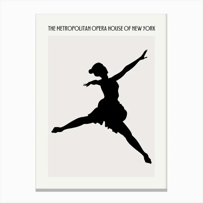 Metropolitan Opera House Of New York Canvas Print by Lewska Design
