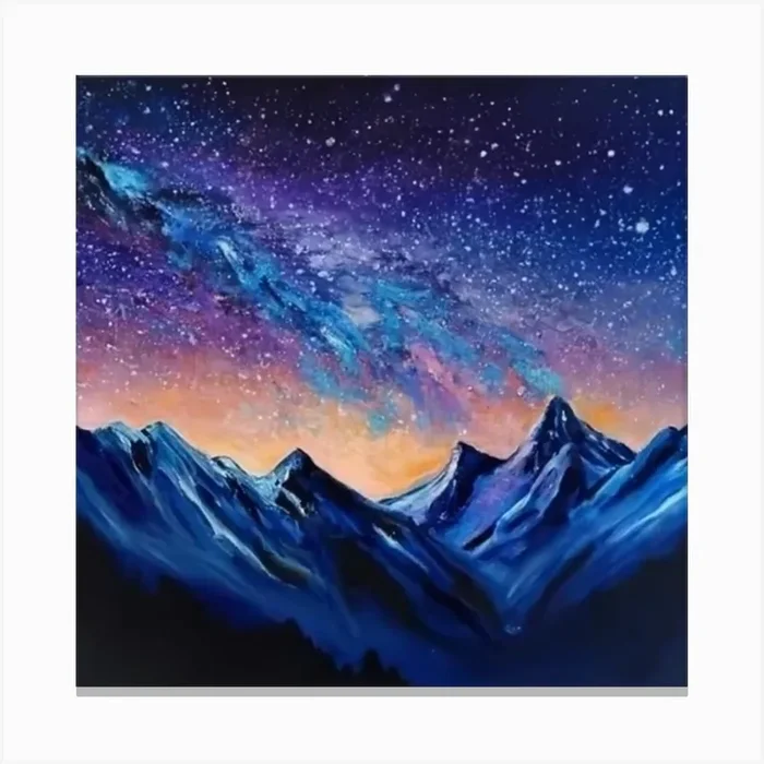 Milky Way Canvas Print by AleR2007