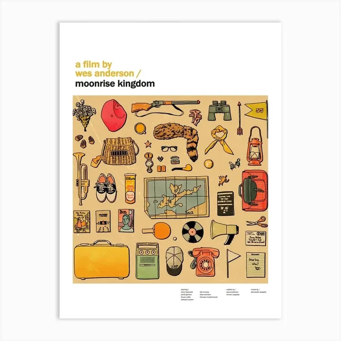 Moonrise Kingdom Art Print by Luceferous