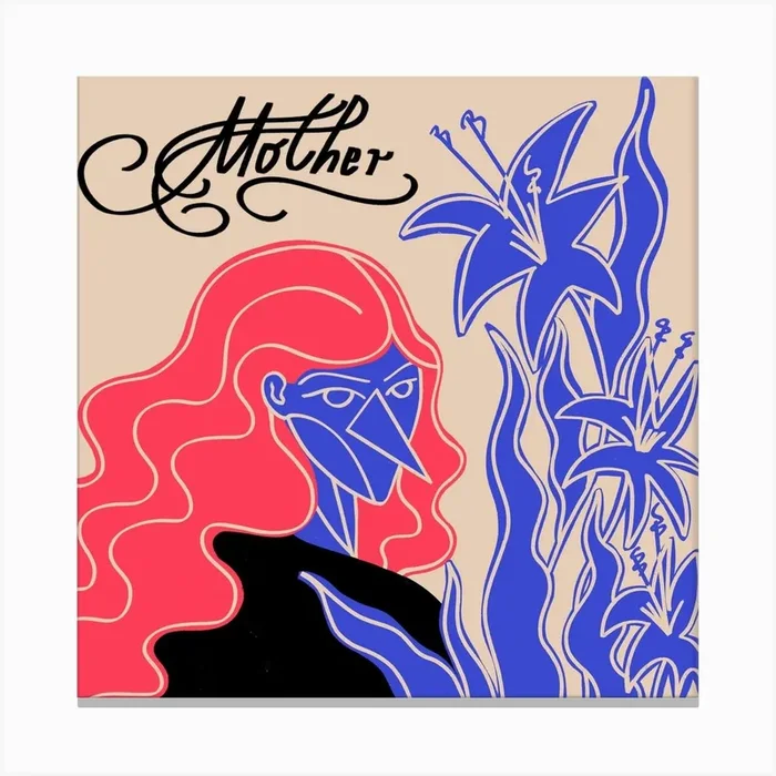 Mother’S Day Square Canvas Print by Alexandra Ramirez