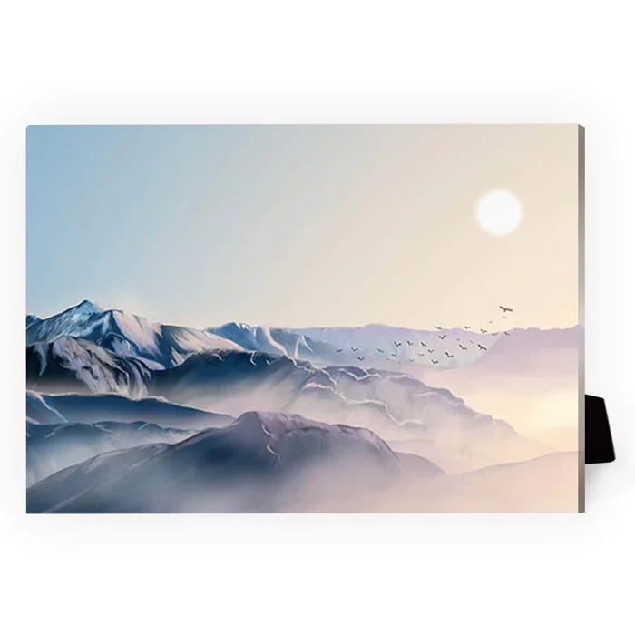 Mountain Horizon Desktop Canvas