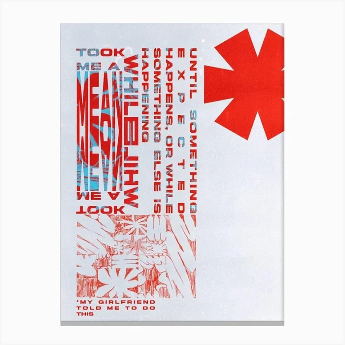 my girlfriend told me to do this. Canvas PrintM by mean.while