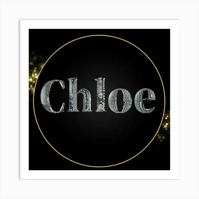 Name Frame Art Print by Im.Me