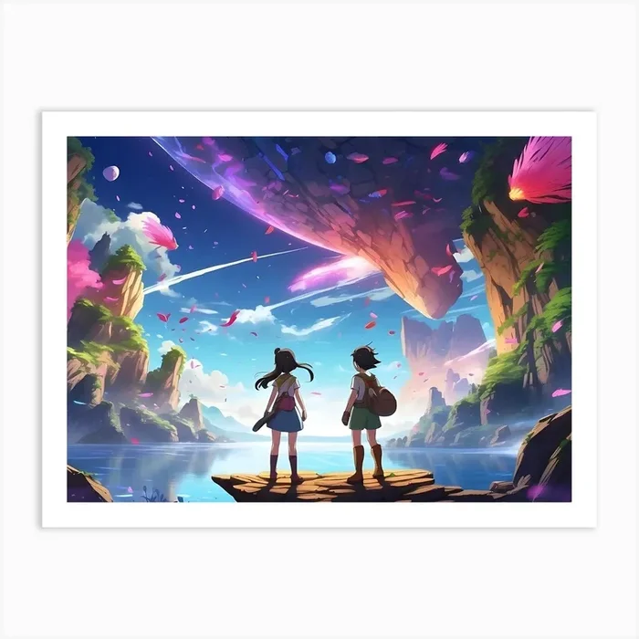 Naruto Shippuden Art PrintA by Aboelnaga