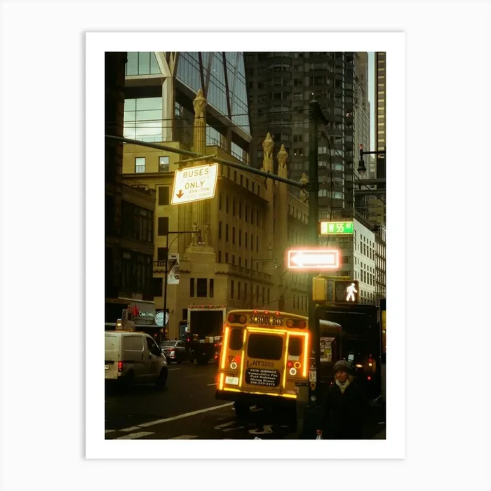 Nyc Cityscape Art Print by Harry Hutchison