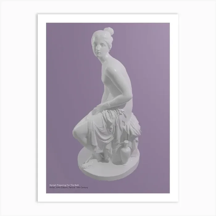 Nymphbath Art Print by Galda Studio