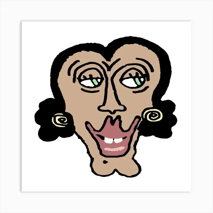 Oh Really Art Print by YogoYarntailandMe