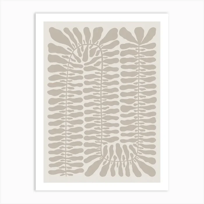One Hundred Leaved Plant 10 Art Print by Alisa Galitsyna