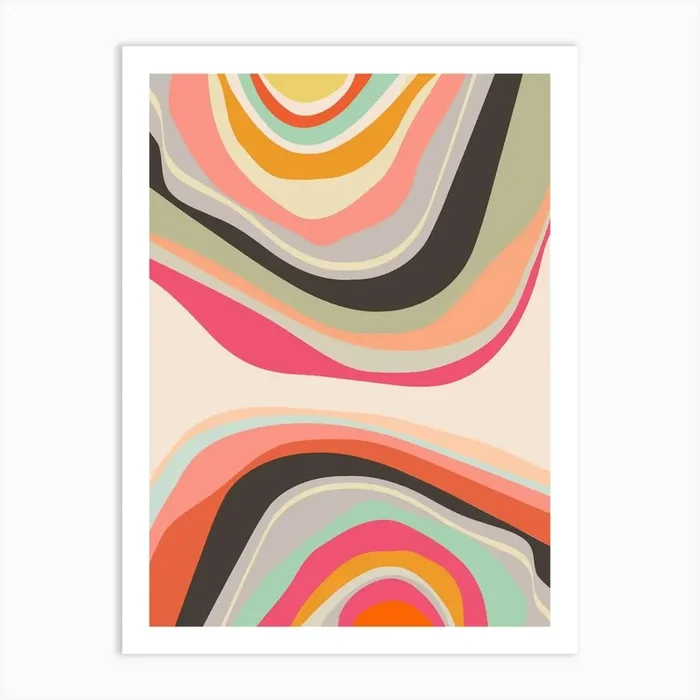 Opposite Directions Art PrintE by estevez