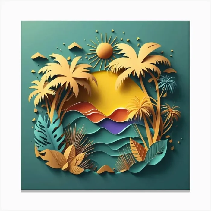 Paper – Paper Stock Videos & Royalty-Free Footage Canvas Print by IDEA wall art