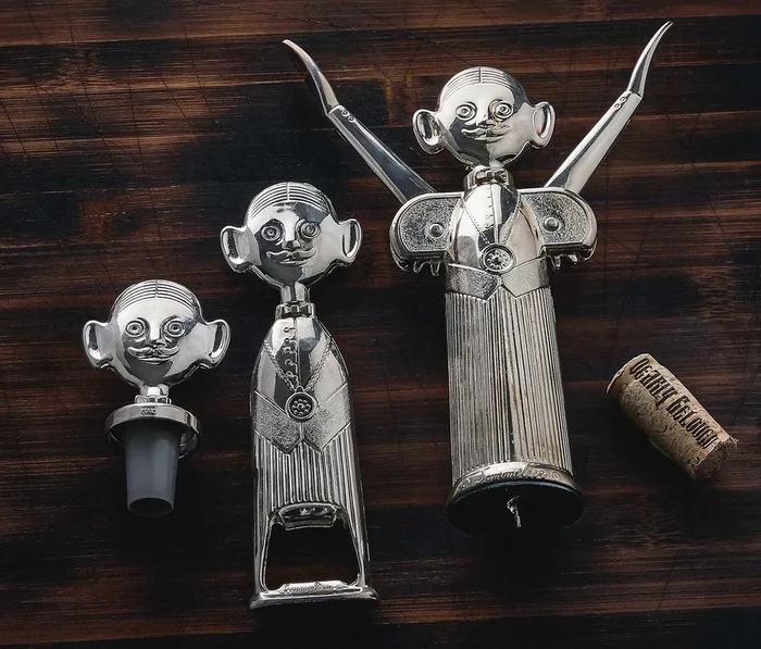 Pierre de Sommelier Full Bar Set: Vintage Aldo Columbo