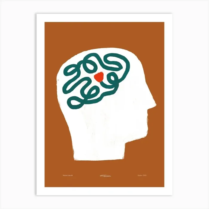 Pineal Art Print by Matias Larrain
