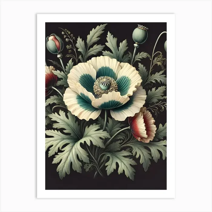 Poppies 1 Art Print by Artistry Innovare