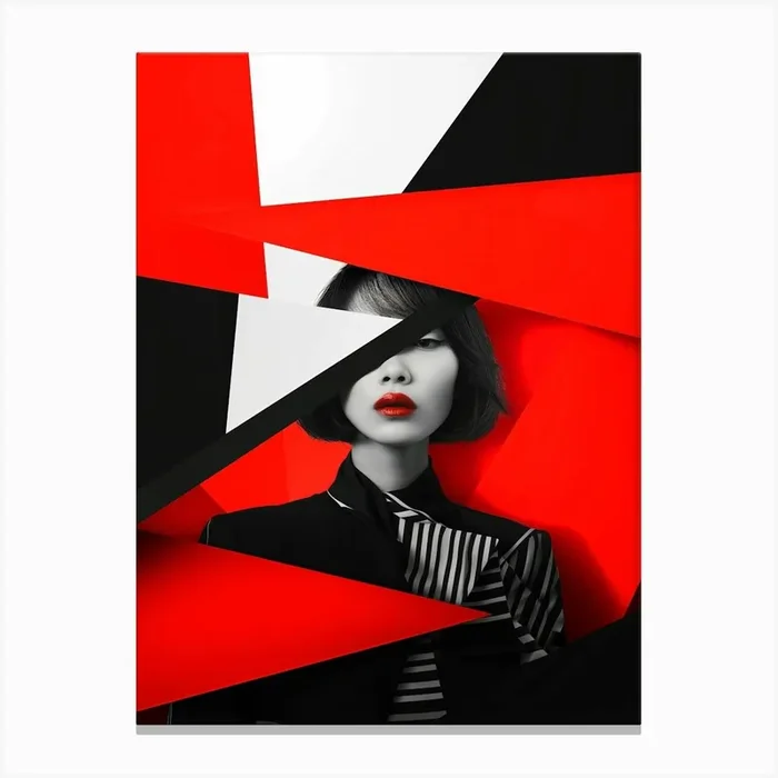 Portrait Of A Woman 2 Canvas Print by Fotkrat