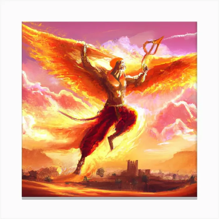 Protector of sandpolis Canvas Print by Lqst.