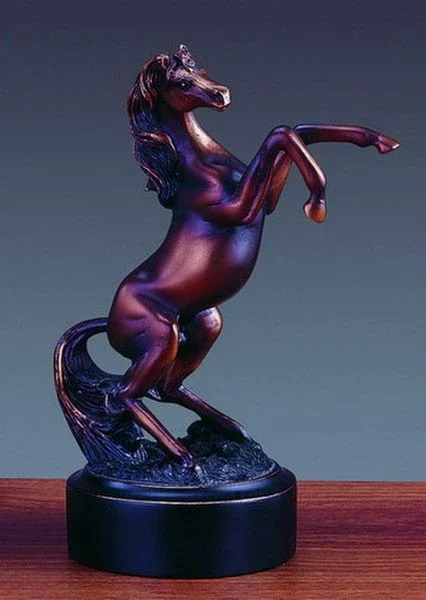 Rearing Horse Sculpture Statue 7 ” High