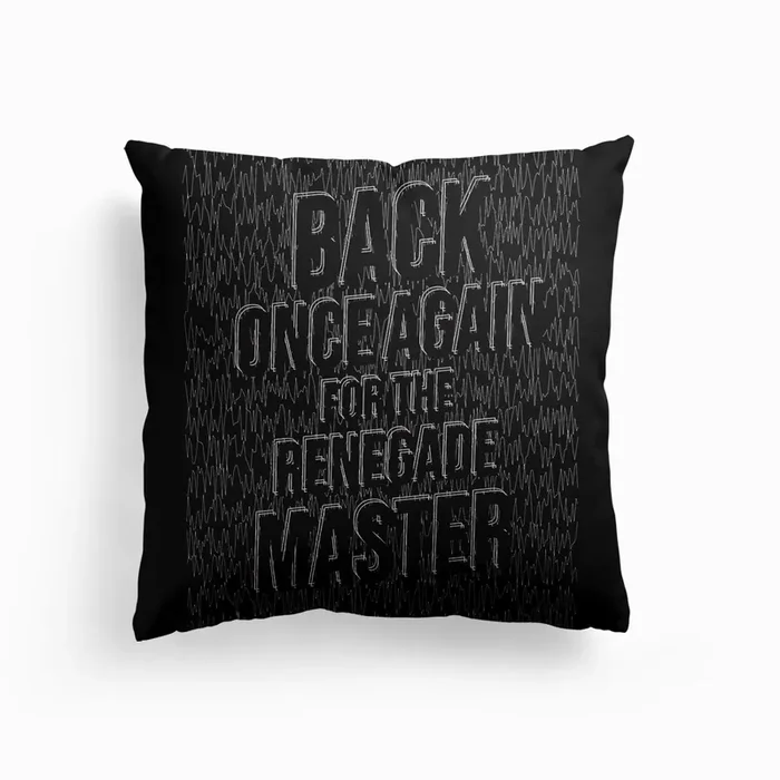 Renegade Master Canvas Cushion by Mood