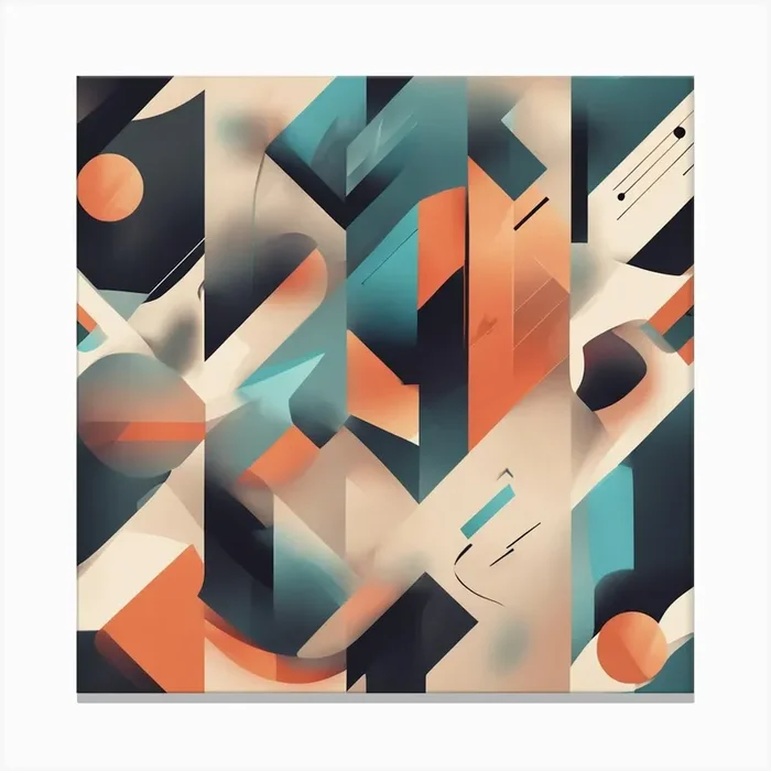 Rhythm of life Canvas PrintMA by Milo Artistry