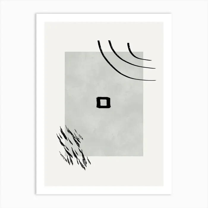 Sage Green Painting 1 Art Print by Imaginative