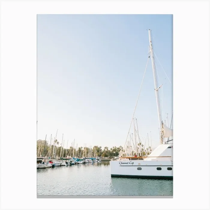 Sail Port Canvas Print by Jodee Debes