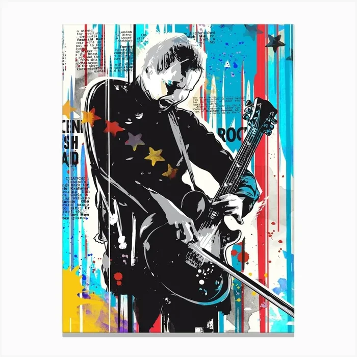 Sigur Ros Pop Art Canvas Print by 2ToastDesign
