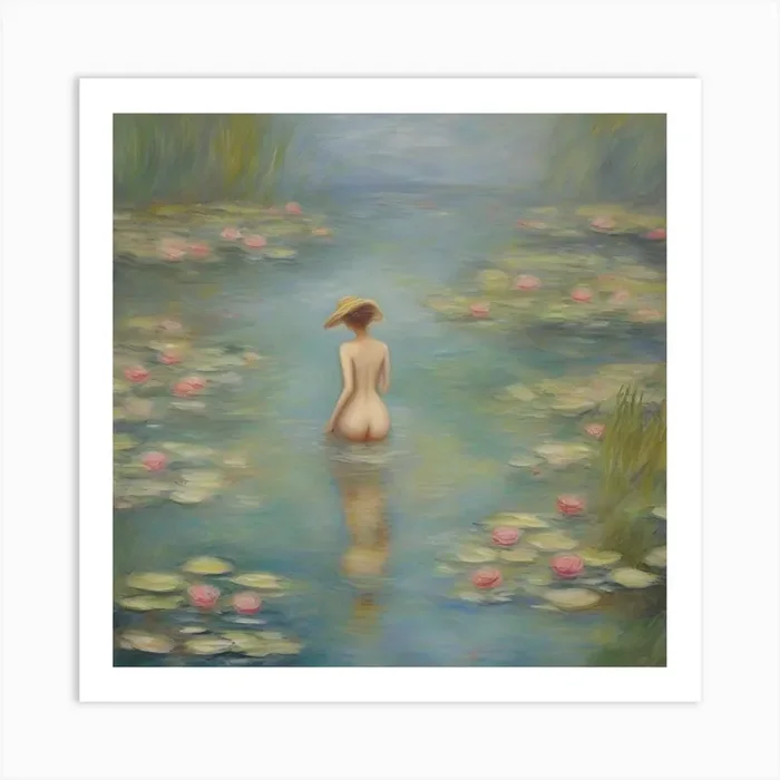 Skinny Dipping #9 Art Print by EriqDub