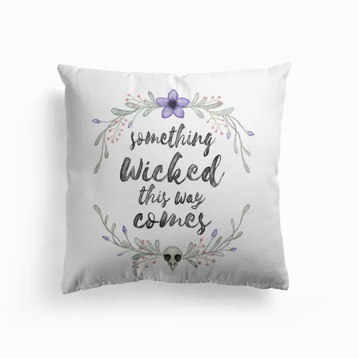 Something Wicked Cushion by Laura Nagel