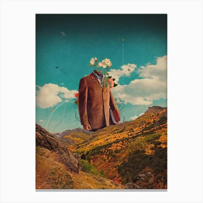 Sometimes I Think You Will Return Canvas Print by Frank Moth
