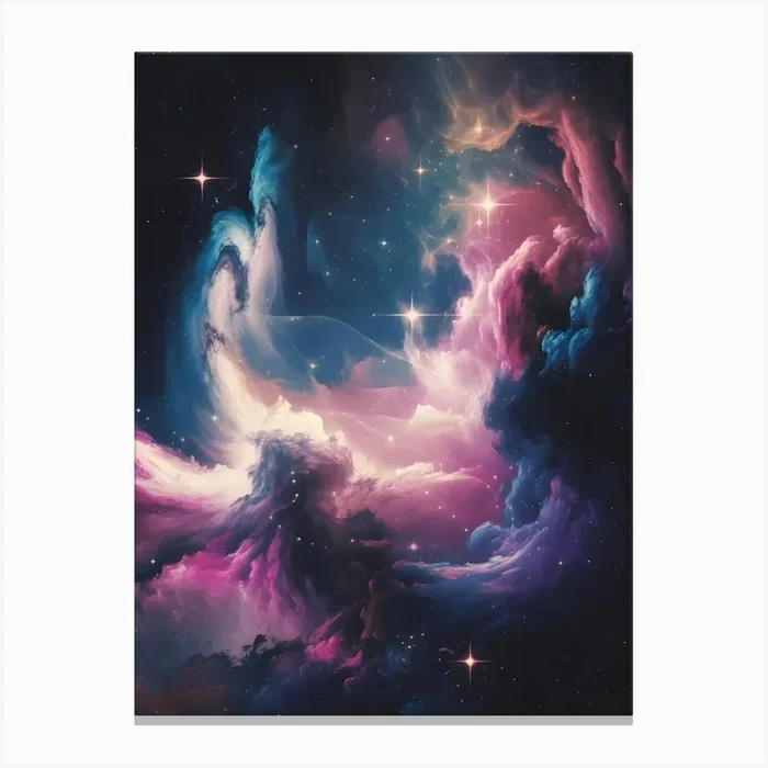 Space Nebula Canvas PrintA by an1998mo
