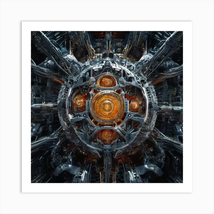 Spaceship Art Print by Maxleron