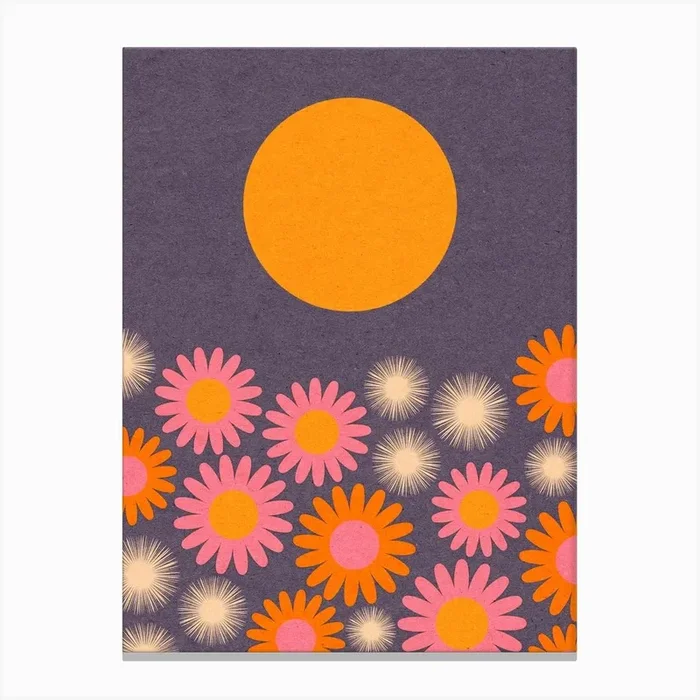 Spring Soon Canvas Print by Circa 78 Designs