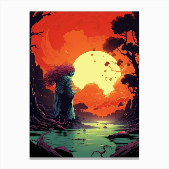 Sss007 Canvas PrintB by BigMindOutfit