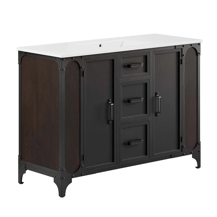 Steamforge 48 ” Single Sink Bathroom Vanity