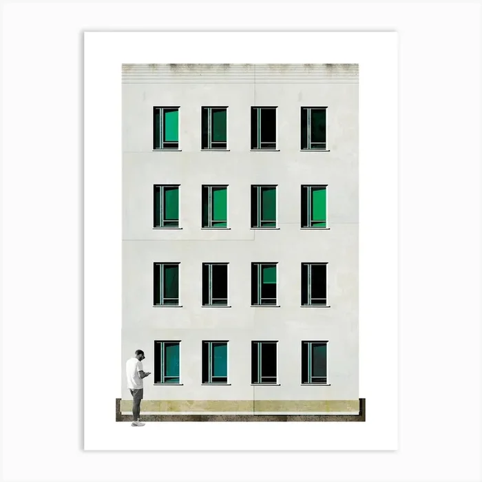 Street Life Art Print by Greetstreet