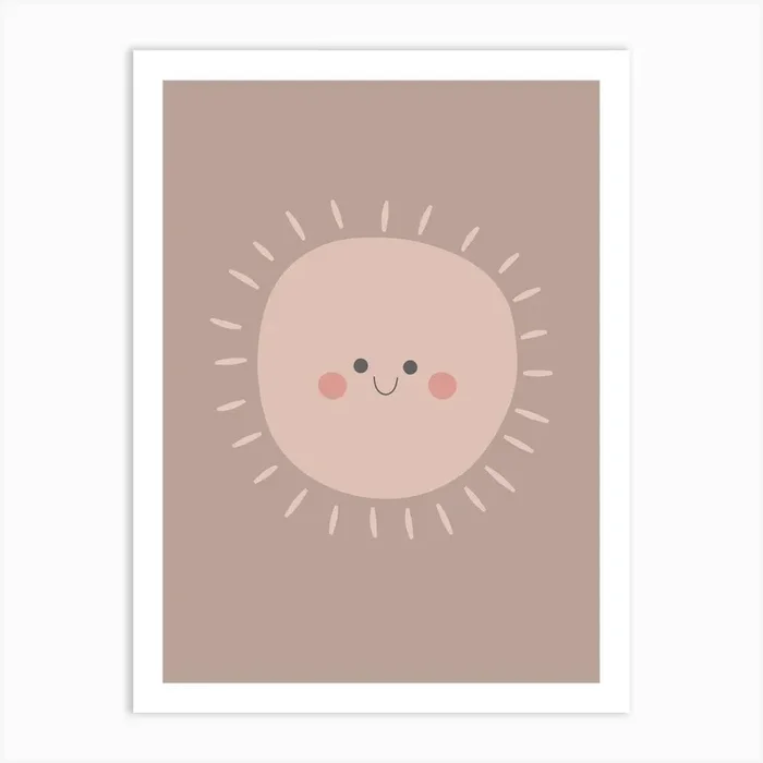 Sun Art Print by Alice Potter Illustration