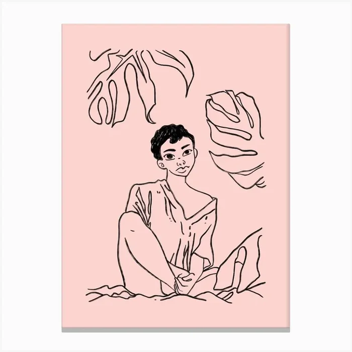 Sundays Rose Canvas Print by Luceferous