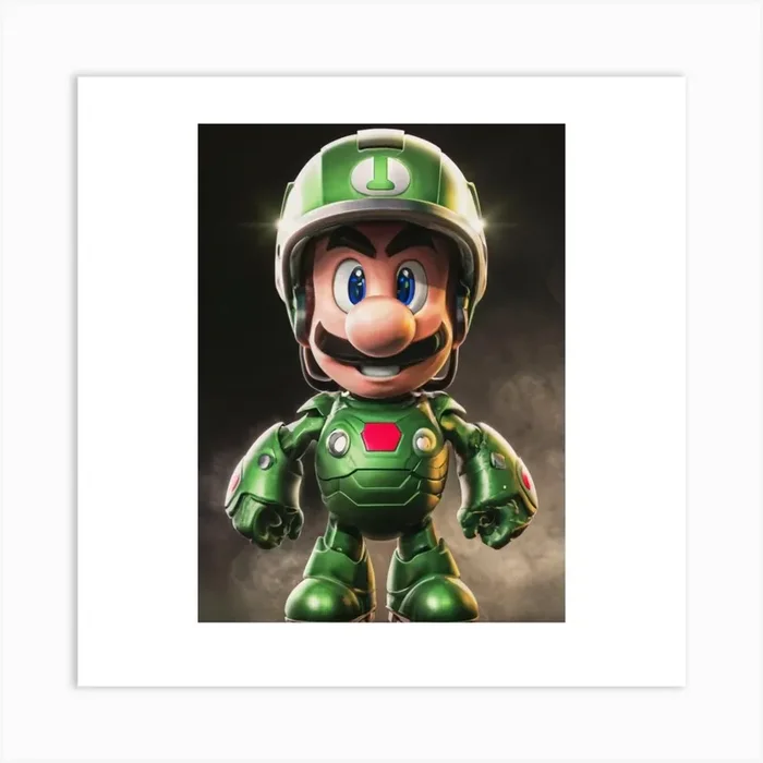Super Mario Bros Art PrintW by waelabdallah