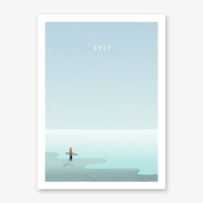 Sylt Art Print by Katinka Reinke