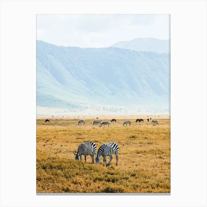 Tanzania X Canvas Print by Luke Anthony Gram