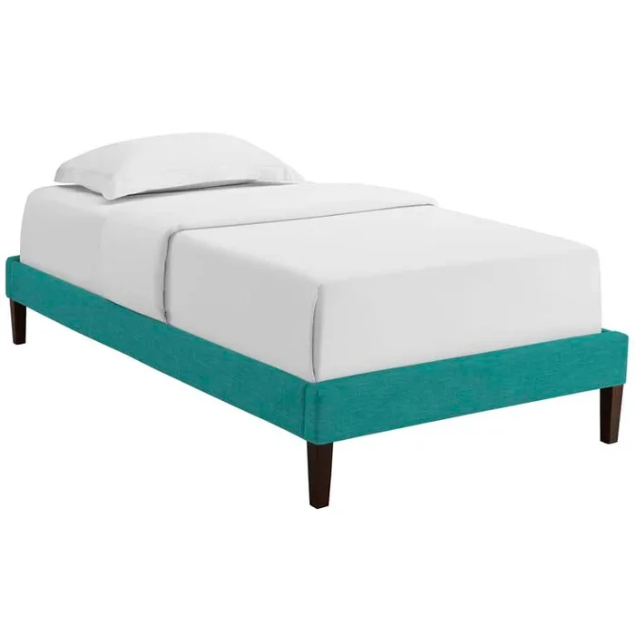 Tempo Twin Bed Frame with Squared Tapered Legs