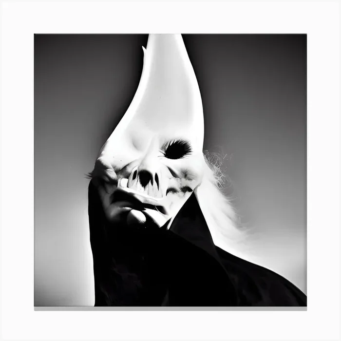 The Beautiful Ugly Truth (Devil Collection) Canvas Print by Anglesmith