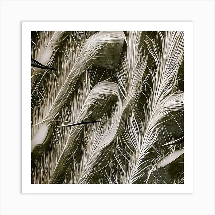The Feathers Art Print by Lusianawati